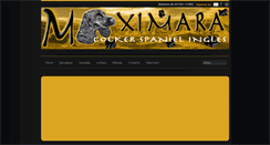 Desktop Screenshot of maximaracocker.com